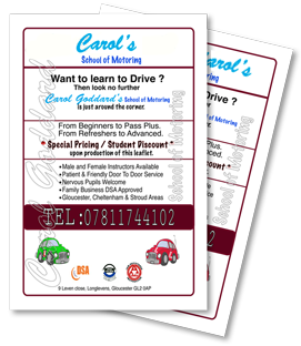  Carol Goddard's School of Motoring 