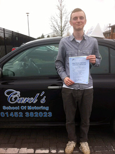 patrick passed driving test gloucester