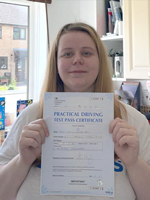Kirsty Passed May 2021 from Cheltenham