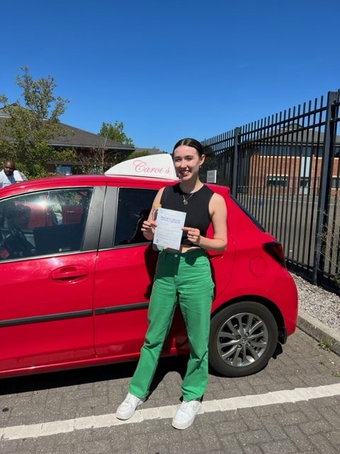 Alice Passed Driving Test July 2022