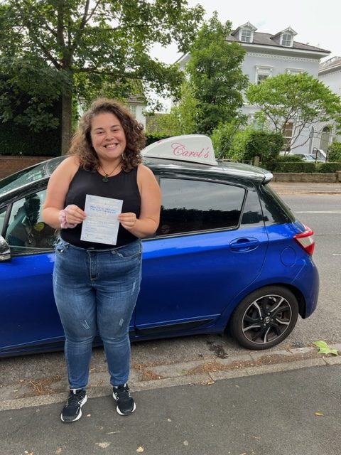 Aria Passed Driving Test July 2022
