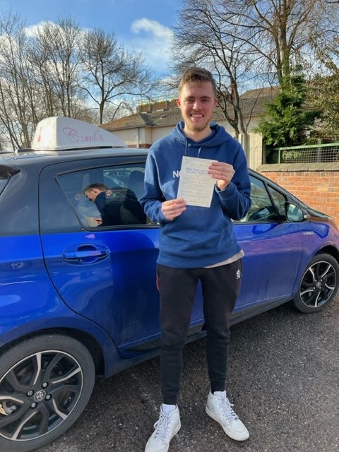 Justin from Lichfield Passed Driving Test February 2023