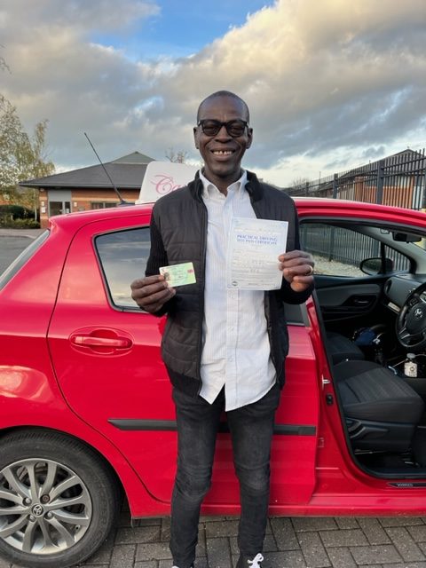 Lamin Passed Driving Test November 2022