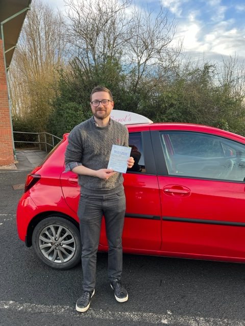 Robert Passed Driving Test February 2023